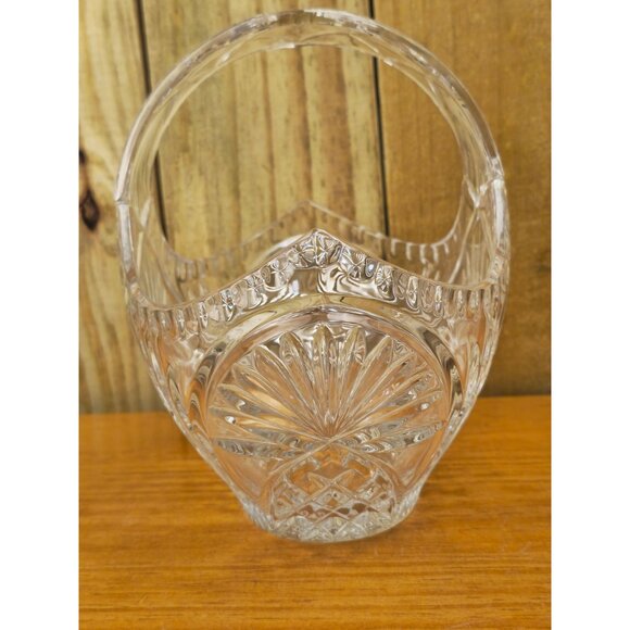 Vintage Shannon Godinger Crystal Basket, Original Box - Picture 8 of 15